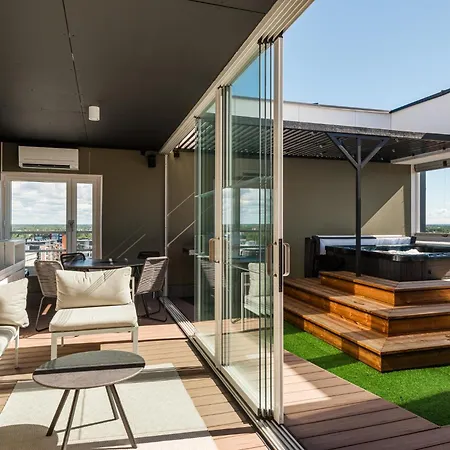 Prime Penthouse - Jacuzzi And Sauna Apartment