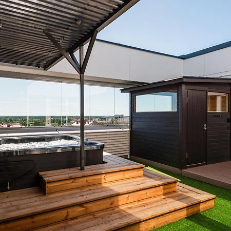 Apartmán Prime Penthouse - Jacuzzi And Sauna