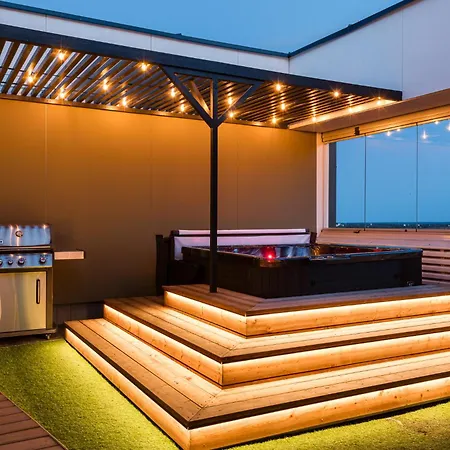 Prime Penthouse - Jacuzzi And Sauna Huoneisto *