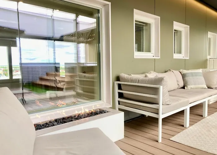 Prime Penthouse - Jacuzzi And Sauna * Пори