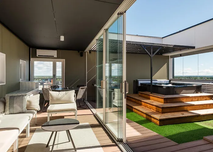 Prime Penthouse - Jacuzzi And Sauna Апартаменты