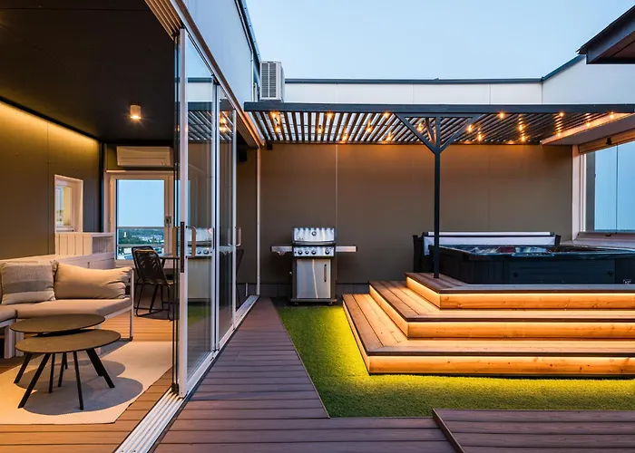 Prime Penthouse - Jacuzzi And Sauna